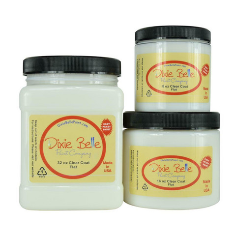 Matta lakka 473 ml - Flat Clear Coat Dixie Belle Paint