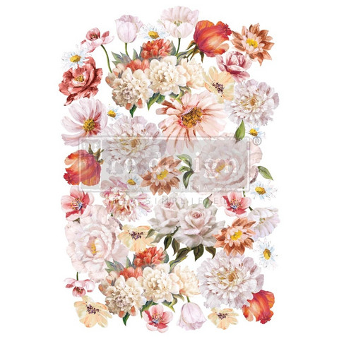 Siirtokuva - 60 x 88 cm - Pretty in Peach - Prima Redesign Decor Transfer