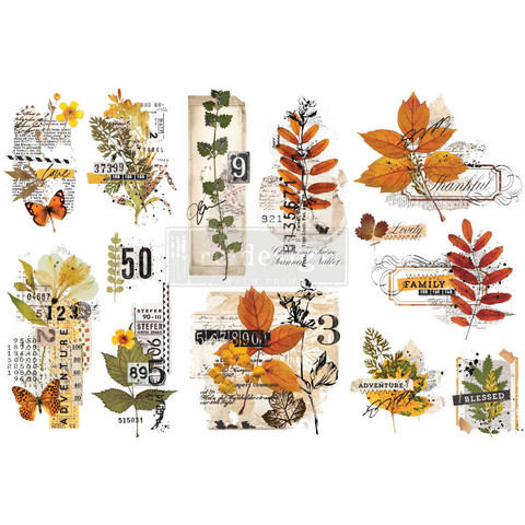 Siirtokuva - 45x30 cm - Foliage Collector - Prima Redesign Decor Transfer