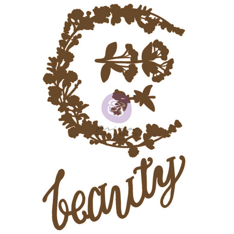 Koriste 13x20 cm - Prima Marketing Hopeful Beauty Chipboard Diecut