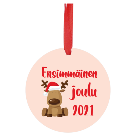 Joulukoriste 7 cm - Ensimmäinen joulu
