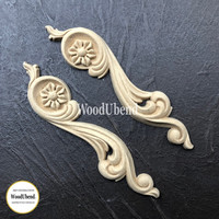 Puukoristepari  12x3 cm - WoodUBend 0364-5