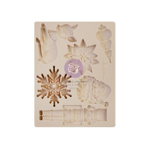 Silikonimuotti - 8x11 cm - Christmas Sparkle - Prima Re-Design