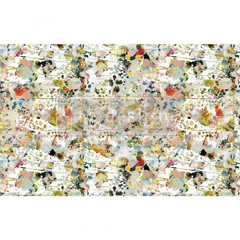Decoupage-arkki - 48x76 cm - Flower Bed Re-Design Prima Tissue Paper