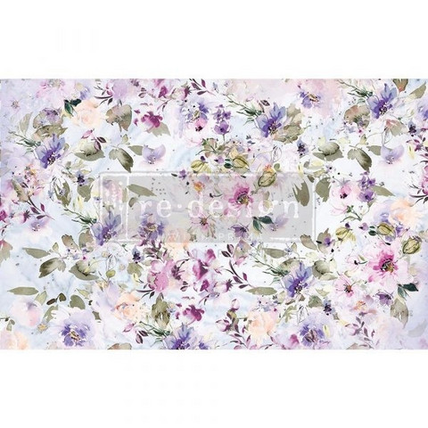 Decoupage-arkki - 48x76 cm - Amethyst Dance Re-Design Prima Tissue Paper