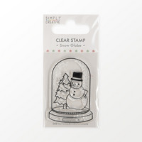 Leimasin 6 cm - Simply Creative Snow Globe Clear Stamp