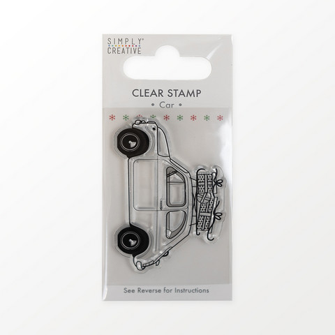Leimasin 6 cm - Simply Creative Car Clear Stamp