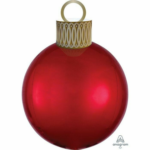 Jättijoulupallo 40 cm - Ilmalla täytettävä