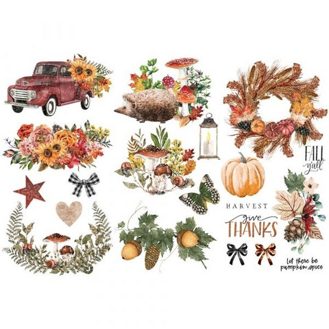Siirtokuva 45x30 cm - Re-Design with Prima Autumn Essentials