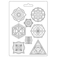 Muotti - A4 - Stamperia Soft Mould Alchemy Symbols