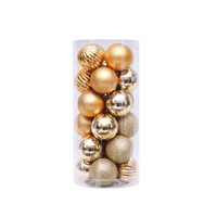 Pallosetti kulta 4 cm - 24 kpl