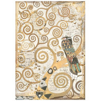 Decoupage-arkki A4 - Stamperia Klimt From the Tree of Life