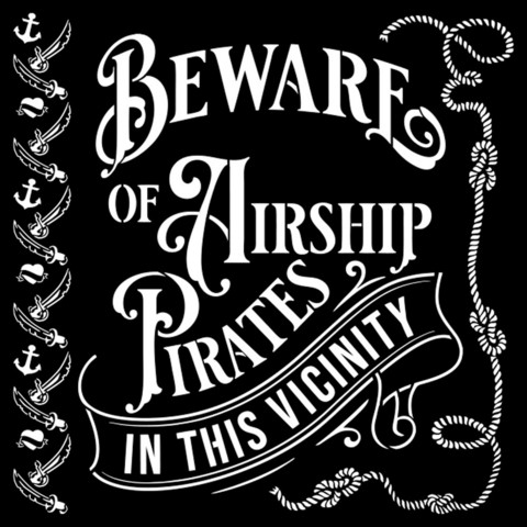 Sabluuna 30x30 cm - Stamperia Lady Vagabond Lifestyle Pirates