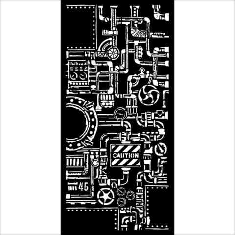 Sabluuna 12x25 cm - Stamperia Lady Vagabond Lifestyle Control