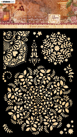Sabluuna 15x21 cm - Studio Light Floral Mandalas Arch Warm & Cozy Mask