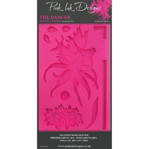 Silikonimuotti - 12x20 cm - Pink Ink Designs Silicone Mould The Dancer