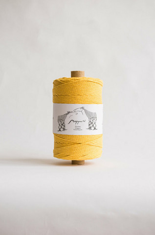 Moppari-lanka mimosankeltainen - Ø 3 mm - n. 300 metriä