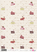 Decoupage-arkki A4 - Rico Rico Y Con Fundamento Papers For You Rice Paper