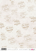Decoupage-arkki A4 - Rico Rico Y Con Fundamento Papers For You Rice Paper