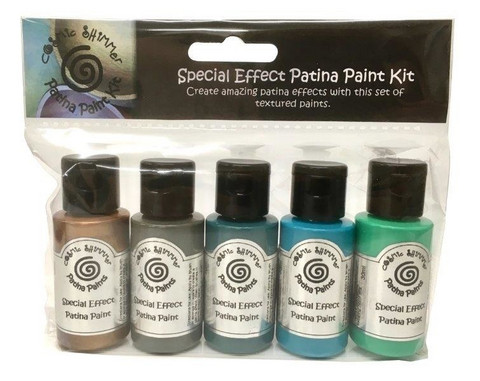 Patinamaali 5x30ml - Cosmic Shimmer Special Effects Paint Kit Patina