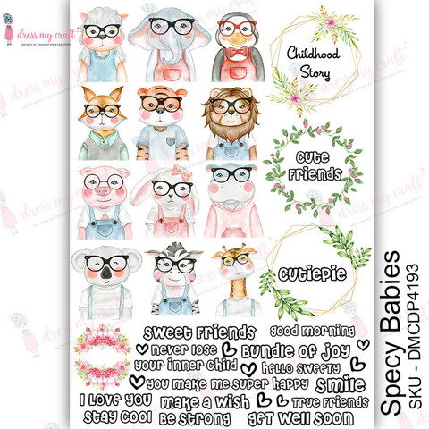 Vesisiirtokuva A4 - Specy Babies