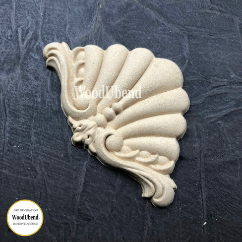 Puukoriste 9x5,5 cm - WoodUBend 1659