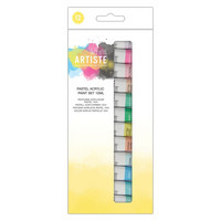 Akryylivärit - Docrafts Artiste Acrylic Paint Set 12x12ml Pastel