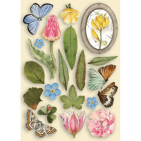 Vanerikoristeet 15x21 cm - Stamperia Romantic Garden House