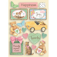 Vanerikoristeet 15x21 cm - Stamperia Daydream
