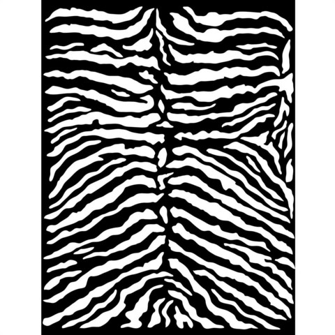 Sabluuna 20x25 cm - Stamperia Stencil Savana Zebra Pattern