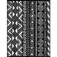 Sabluuna 20x25 cm - Stamperia Stencil Savana Tribal Borders