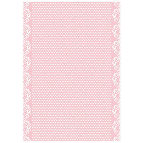 Decoupage-arkki A4 - Stamperia Rice Paper Daydream Texture Pink