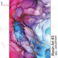 Vesisiirtokuva A4 - Dress My Craft Transfer Me Resin Art #3