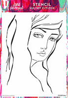 Sabluuna 21x30 cm - Creative Expressions Jane Davenport Mask & Stencil Sultry Citizen