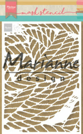 Sabluuna 15x21 cm - Marianne Design Mask Stencil A5 Tiny's Ropes