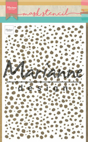 Sabluuna 15x21 cm - Marianne Design Mask Stencil A5 Cheetah