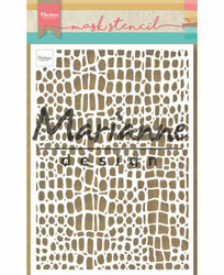 Marianne Design A5 Mask Stencil - Army Alphabet