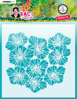 Sabluuna 20x20 cm - Art By Marlene Back To Nature Mask Hibiscus Love