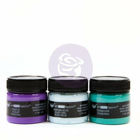 Ruostetahnasetti 3x50 ml - Art Extravagance Texture Fantasy Rust Effect Paste Northern Lights
