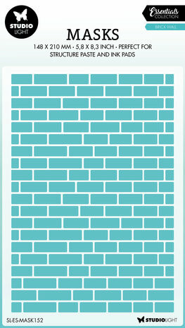 Sabluuna 15x21 cm - Studio Light Brick Wall Essentials Mask