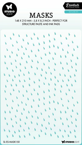 Sabluuna 15x21 cm - Studio Light Raindrops Essentials Mask