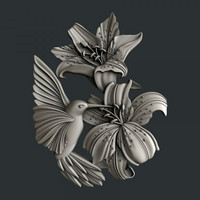 Silikonimuotti - Muotin koko n. 10x15  cm - Colibri Flutters Zuri