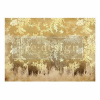 Decoupage-kuitupaperi 59x84 cm - Re-Design with Prima Gilded Lace Decoupage Fiber