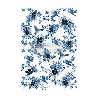 Siirtokuva  60x88 cm - Pretty In Blue Re-Design with Prima