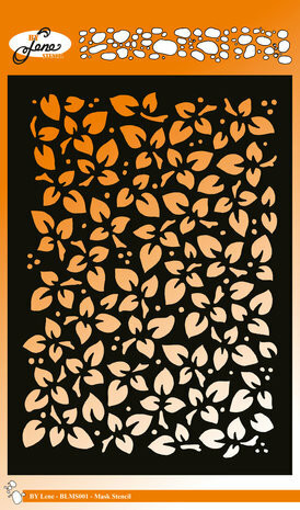 Sabluuna 15x21 cm - By Lene Leaves Stencil