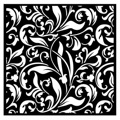 Sabluuna 18x18 cm - Stamperia Rose Parfum Thick Stencil Texture
