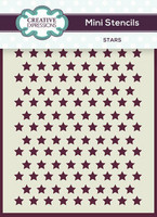 Sabluuna 8x10 cm - Creative Expressions Mini Stencils Polka Dots Small