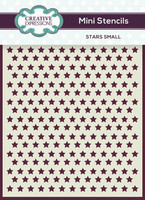 Sabluuna 8x10 cm - Creative Expressions Mini Stencils Stars Small