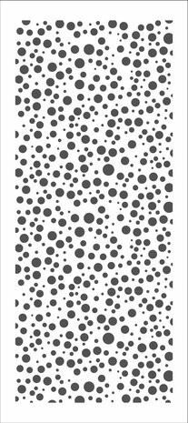 Sabluuna 10x22 cm - The Crafter's Workshop Random Bubbles