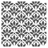 Sabluuna 15x15 cm - The Crafter's Workshop Leafy Fans